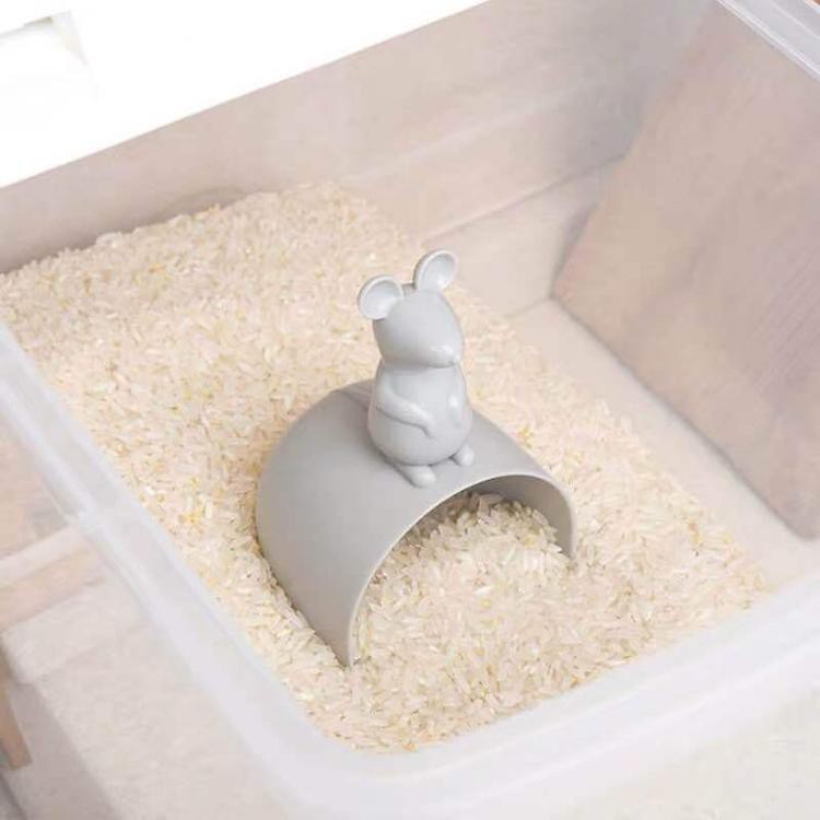 Cốc xúc gạo hình chuột dễ thương hàng xuất Nhật.