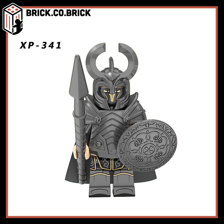 Đồ chơi lắp ráp minifigure và non lego - Mô hình MCU Thor's Asgardian Warriors, Berserkers- Hela Undead Soldiers- KT1044