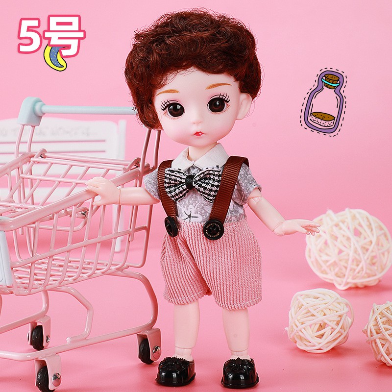 Đầm Cotton Thời Trang Xinh Xắn Cho Búp Bê Ob11 1 / 12