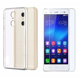 Bộ Ốp Lưng silicon Redmi Note 4 + Kính cường lực