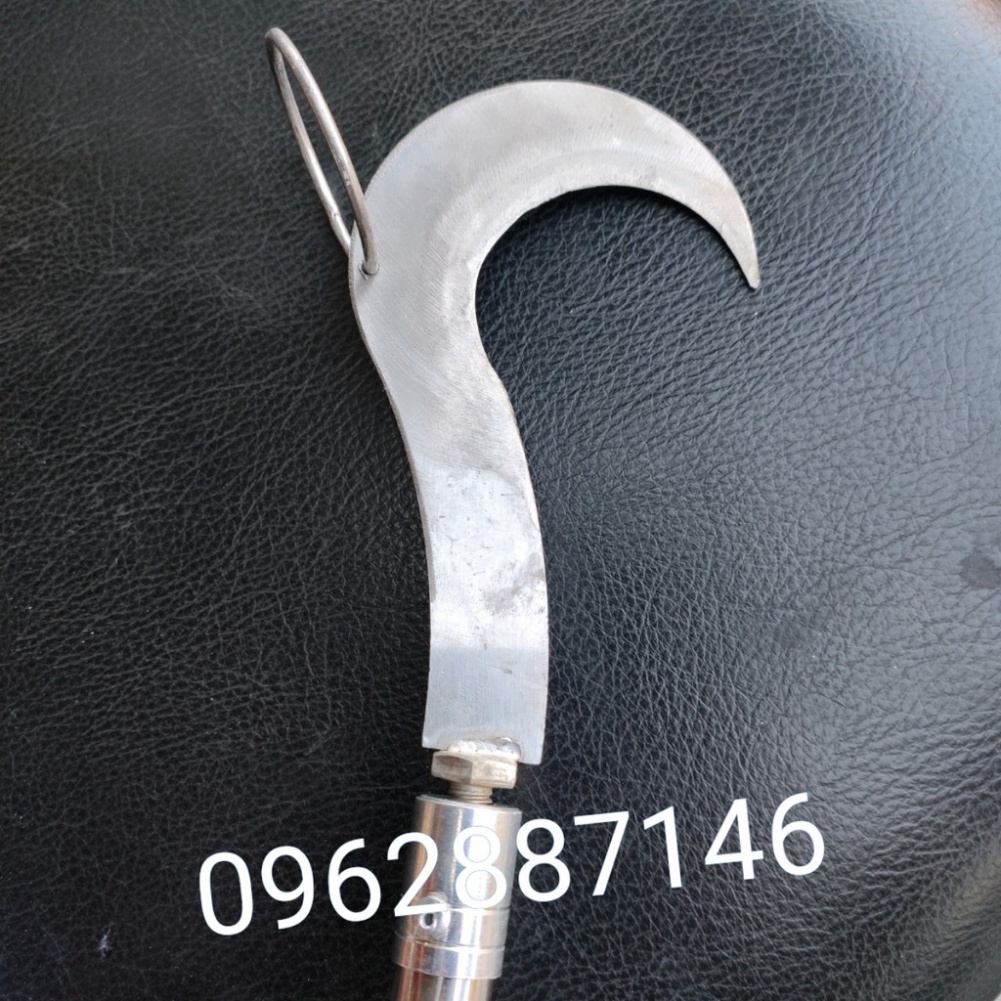 Giảm giá sào bẫy chim 5m-7m inox tặng lưỡi hái hoa quả - tri ân quý khách