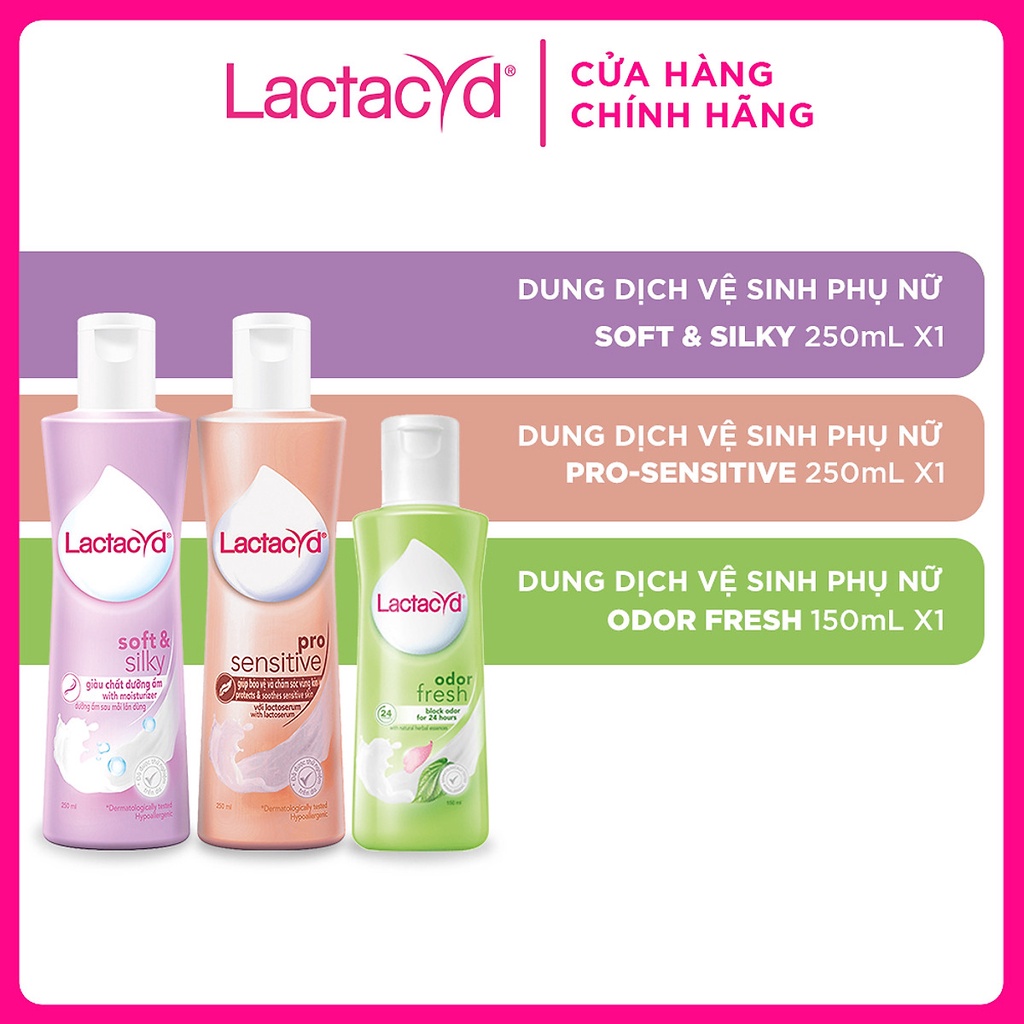 Dung dịch vệ sinh Lactacyd 150ml