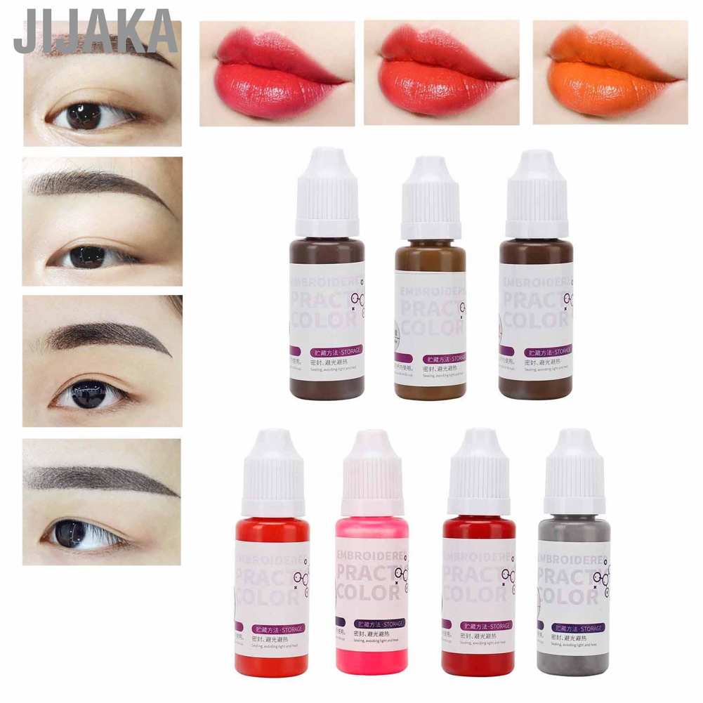 Mực xăm môi/lông mày bán vĩnh viễn dùng cho thực hành an toàn chất lượng cao 15ml