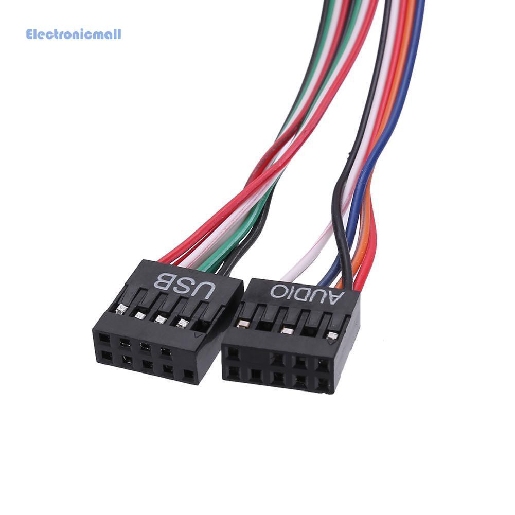 Cáp tai nghe mic âm thanh USB cổng USB 2.0 cho máy tính