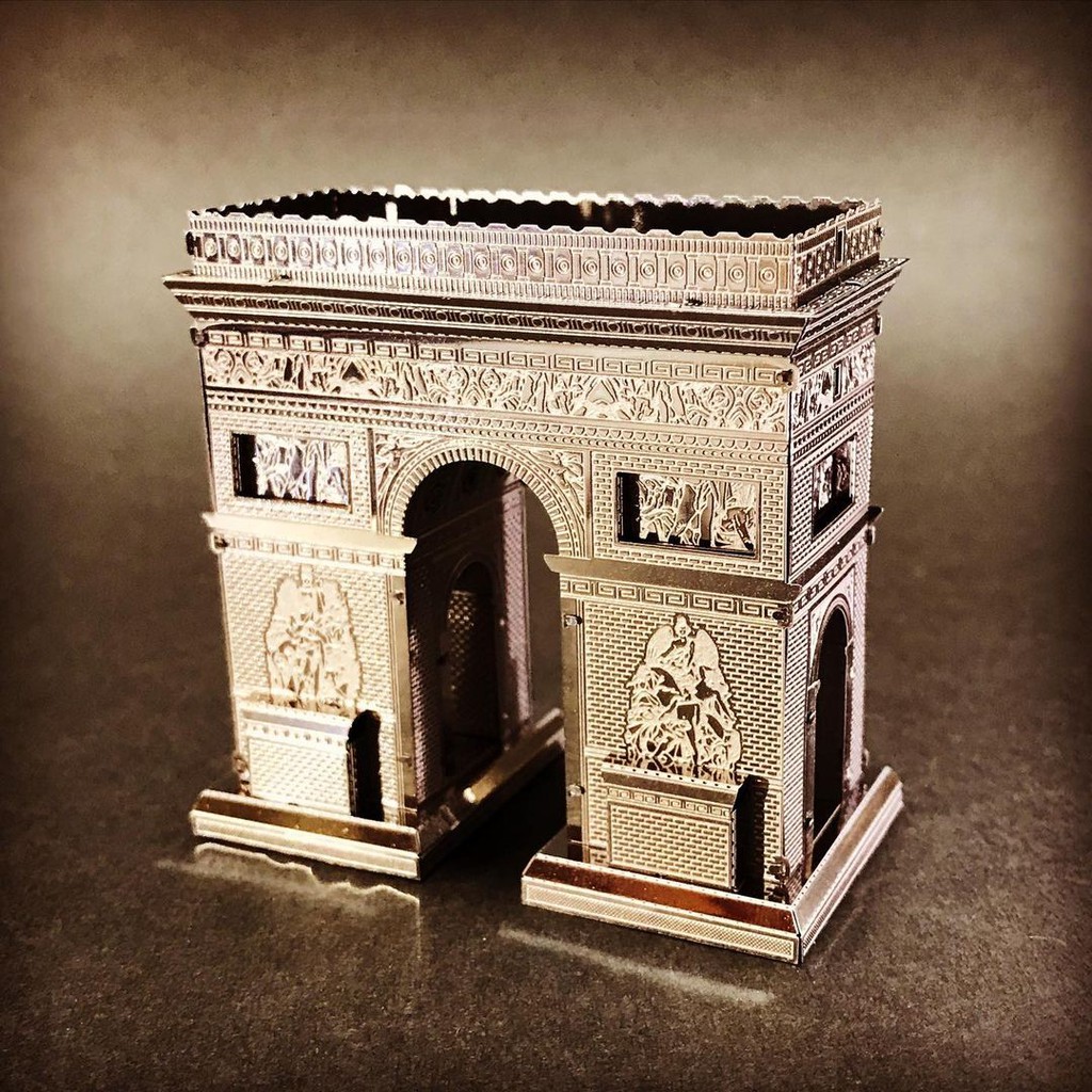 Mô Hình 3D Kim Loại Lắp Ráp Khải Hoàn Môn (Arc De Triomphe) [Chưa Ráp]