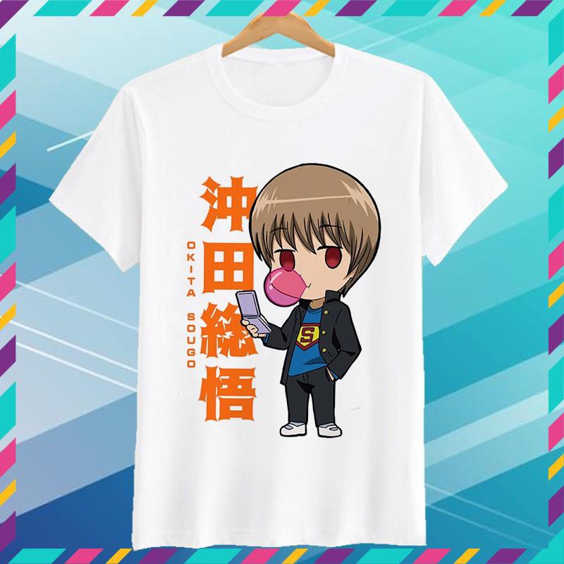 (SALE) Áo thun Gintama Okita Sougo Chibi - CODE31