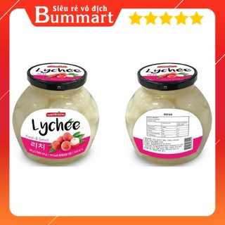 Vải ngâm Lychee Hàn Quốc 500gr