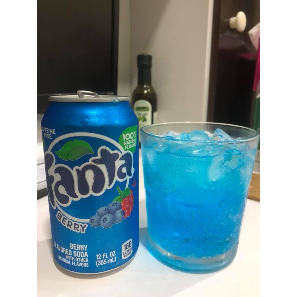 Fanta Mỹ (Việt Quất , Dứa , Cam , Dâu) 355ml