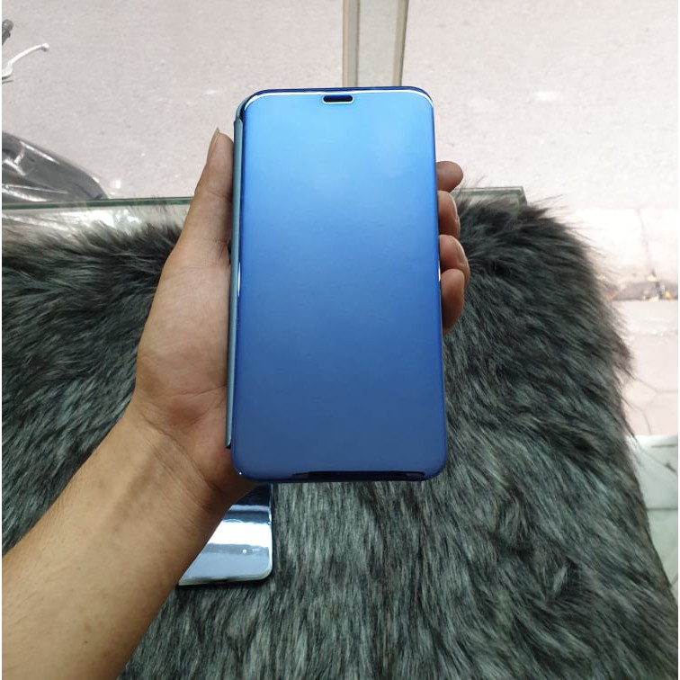 Bao Da Clear View Cover Standing Huawei Nova 3i