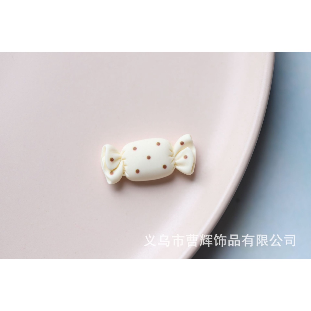Charm hình bánh kẹp màu trà sữa, stiker bánh kẹo trang trí keo kem, slime, làm đồ handmade kẹp tóc, ốp điện thoại, DIY