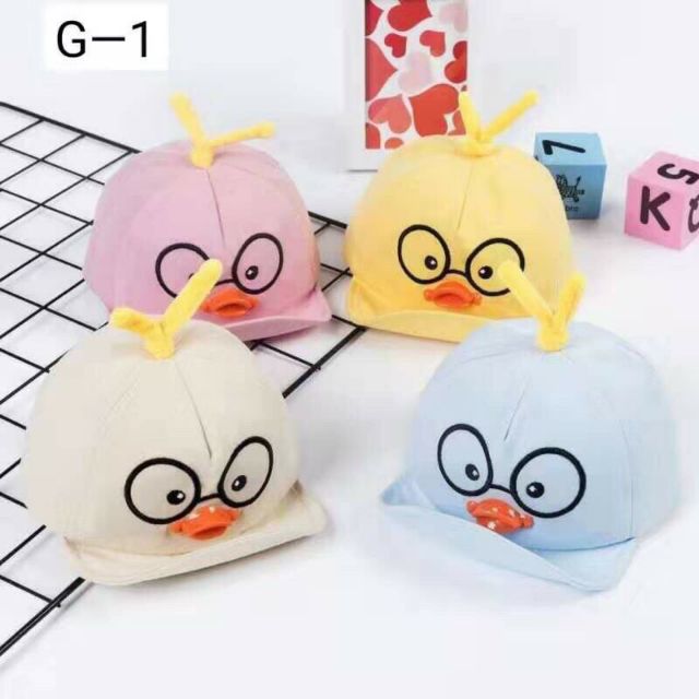Mũ vịt siêu yêu cho bé 9-36 tháng
