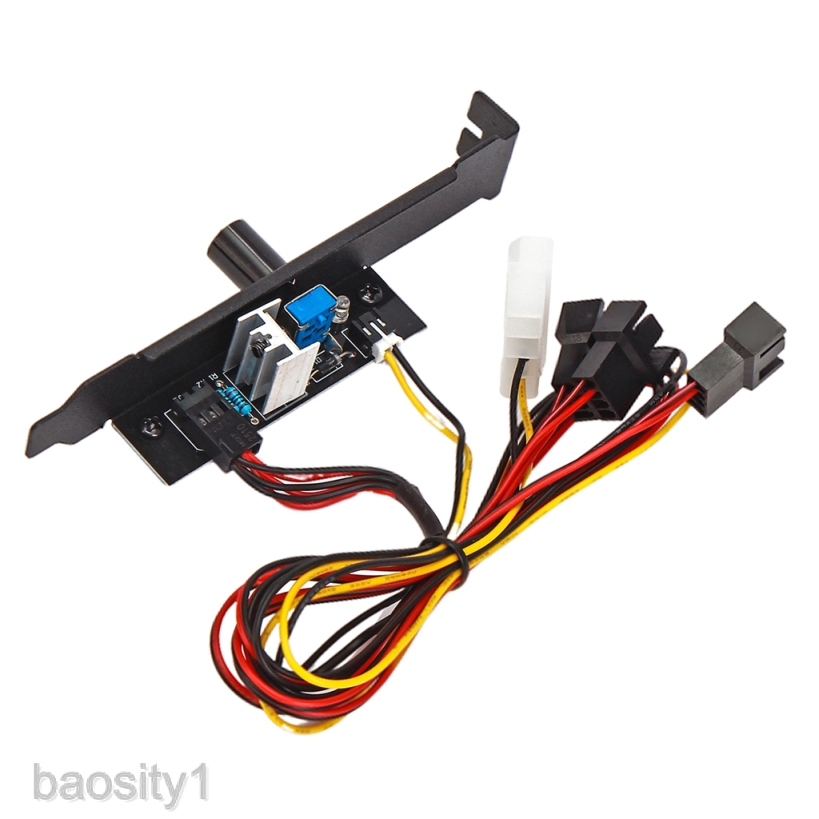 3-pin PC 12V PCI Cover Fan Control For Computers, Input Voltage 3.7 V-12 V
