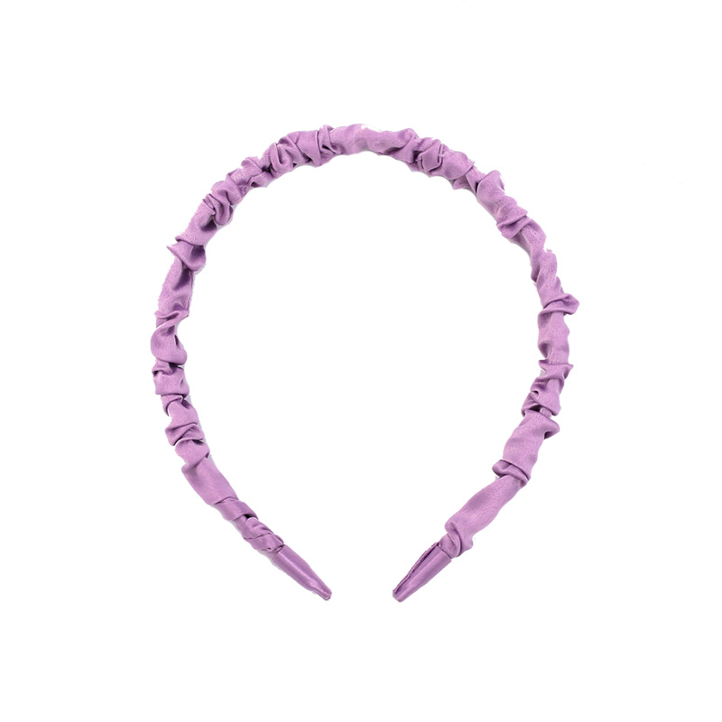 Băng đô cài tóc bằng lụa satin thời trang xinh xắn cho nữ