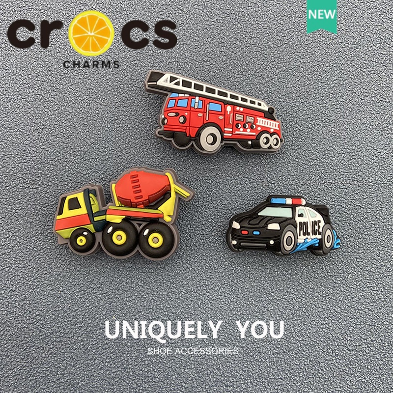 Phụ Kiện Trang Trí Giày crocs Họa Tiết Hoạt Hình Phối Nút Thời Trang Cho Xe Hơi / Xe Máy