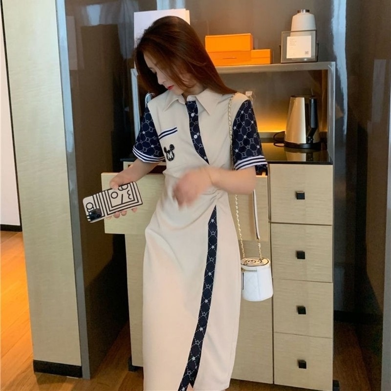 Đầm Polo Dài Qua Gối Thiết Kế Độc Đáo Thời Trang Cho Nữ