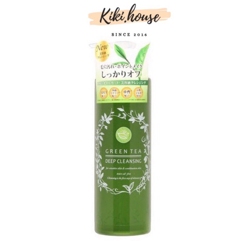 GEL TẨY TRANG GREEN TEA SANTA MARCHE DEEP CLEANSING 400ML