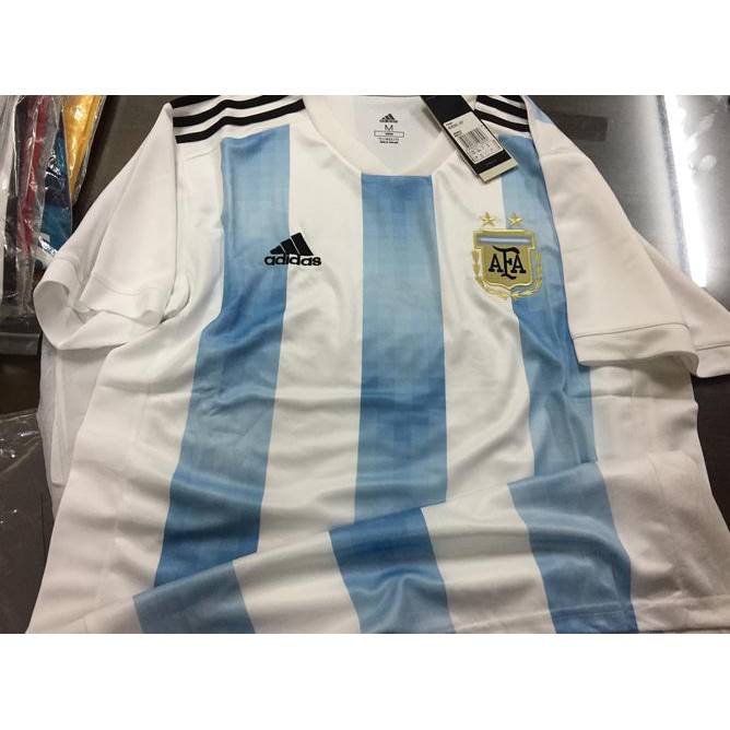 Áo Thun Số Nd77 Đội Tuyển Argentina World Cup 2018