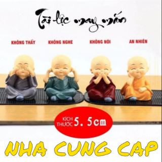 (GIÁ HỦY DIỆT) BỘ TƯỢNG 4 CHÚ TIỂU ĐẸP