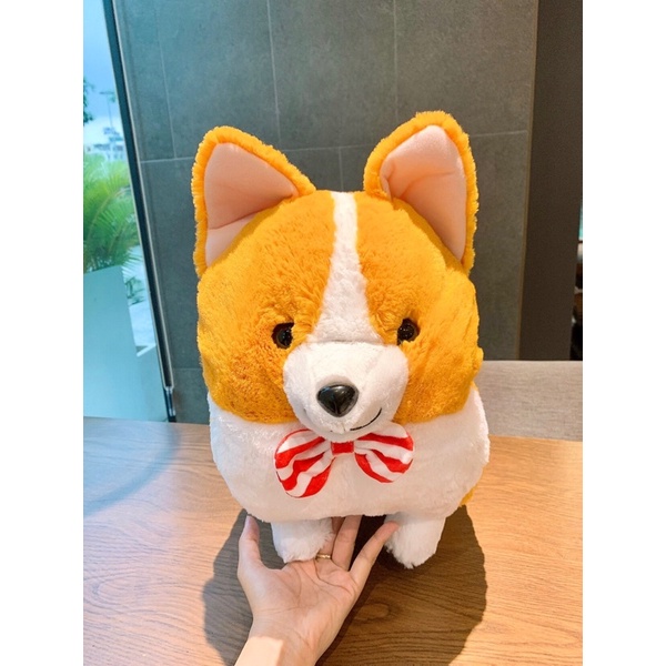 Gấu Bông Chó Corgy 45cm - Amuse new 100%