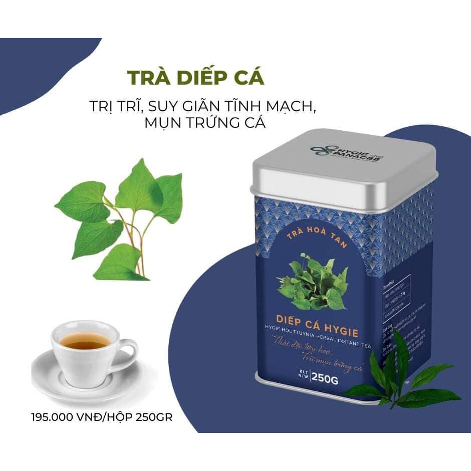 Trà Diếp Cá Hòa Tan Thanh Nhiệt Detox  Hygie &amp;Pancee