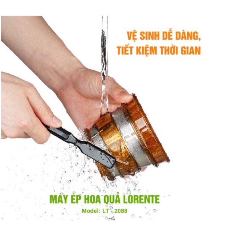 CHÍNH HÃNG-MÁY ÉP CHẬM LORENTE LT200-CÓ BẢO HÀNH