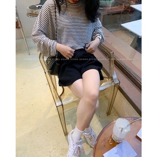 Áo giấy kẻ dài tay [ Hình thật shop chụp ]