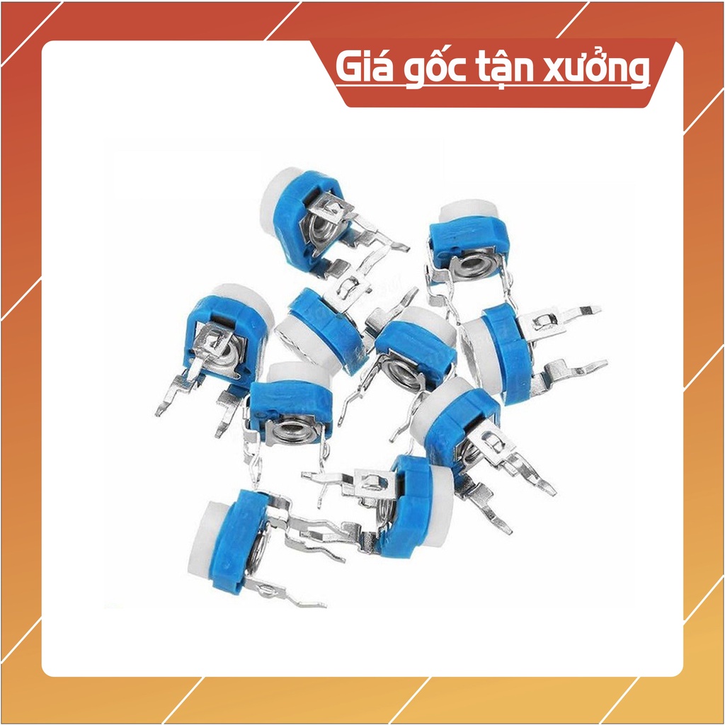 Biến trở Tam Giác   RM065 Chân Đứng 101-102-103-104-105-201-202-20 -204-501-502-503-504 )