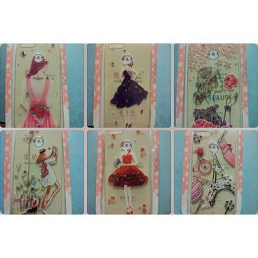 Xiaomi mi5x/ miA1 | Ốp lưng xiaomi mi5x/A1 silicon in3d ĐÍnh đá thời trang