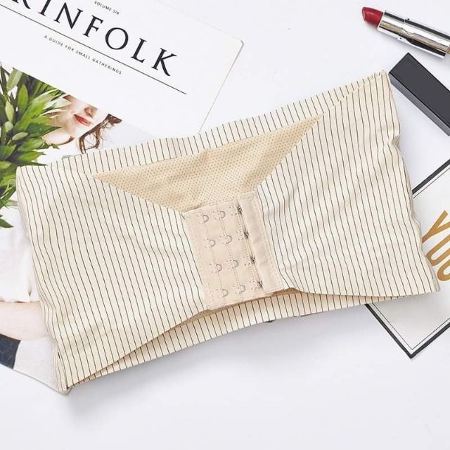 ✳ Áo bra ✳ ống su sọc quây ngưc ngang không dây