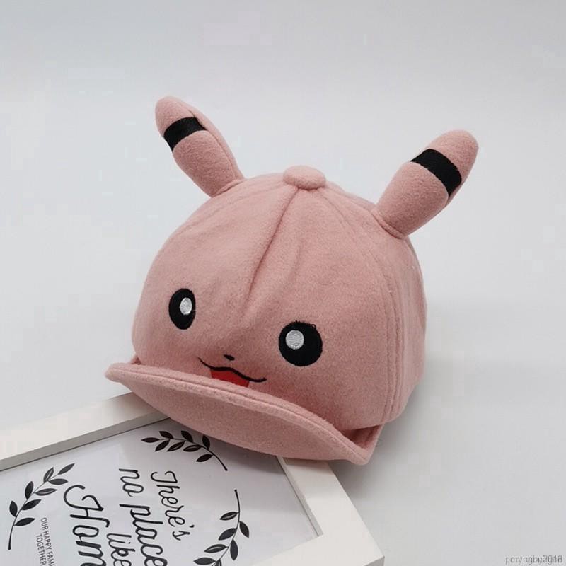 Mũ cho bé thiết kế hình pikachu đáng yêu