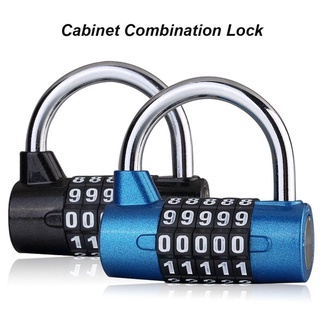 GONOVO  Password Padlock Sturdy Zinc Alloy Code Lock Key Safe Box Combination Lock