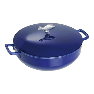 NỒI BOUILLABAISSE STAUB XANH ĐEN 28CM