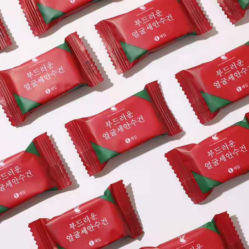 Khăn nén lau mặt  , khăn nén tắm  Cotton du lịch tiện lợi