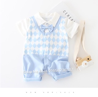 Body nơ cổ caro