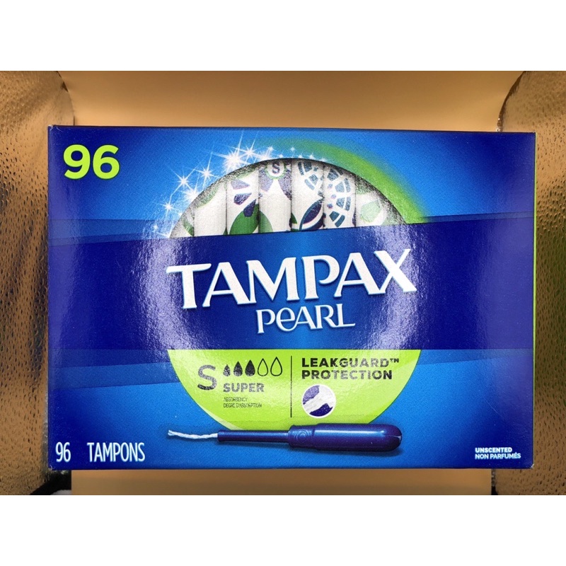 Băng vệ sinh dạng ống tampax pearl 96 ống Canada