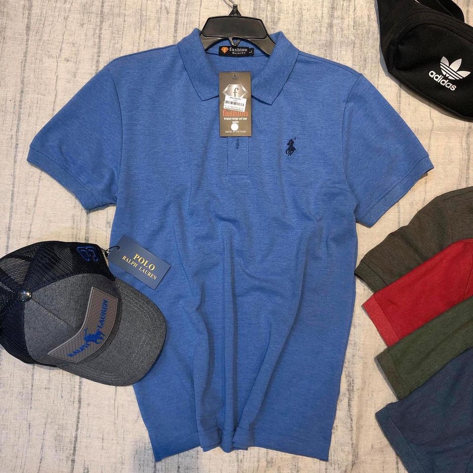 Áo Thun Polo Nam Có Cổ, Tay Ngắn PL005 - Chất Liệu Cotton Cá Sấu 100%, Form Suông Basic Thoáng Mát, Thoải Mái.