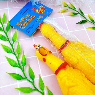 Đồ chơi con gà la hét vui nhộn cao 15cm