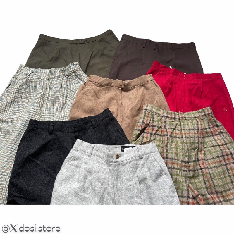 Quần tây dáng suông thời trang giành cho mùa hè