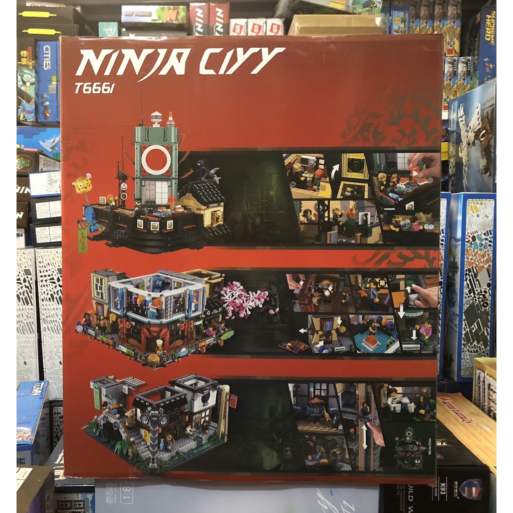 Xếp Hình Thành Phố Của Ninjago Movie T 6661