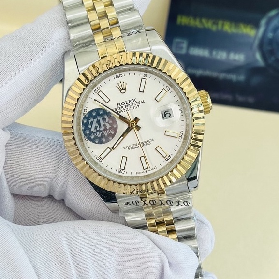 Đồng hồ Nam RolexDatejust máy nhật, Automatic ,size 40mm, Thép không rỉ đúc đặc