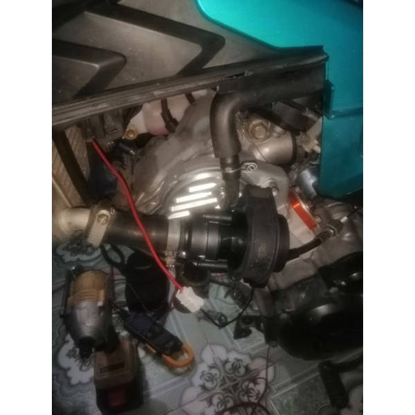 Bơm nước điện  KHÔNG CHỔI THAN gắn Ex135/ Ex150 bơm êm mạnh ít hao điện