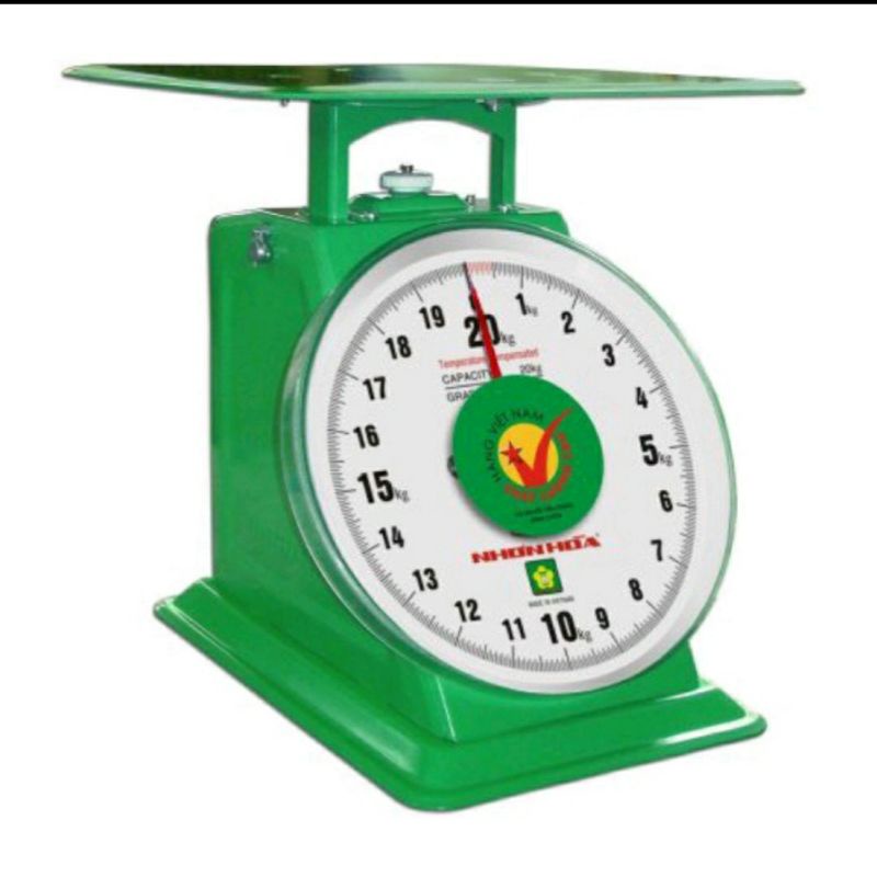 #Giá hủy diệt#  Cân đồng hồ Nhơn Hòa 10kg - 15kg - 20kg - 30kg, Hàng chính hãng có phiếu bảo hành cty