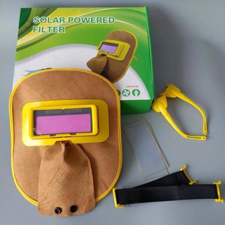 KÍnh hàn điện tử - Mặt nạ da bò