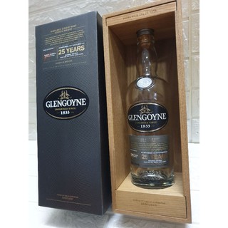 Vỏ chai Glengoyne 25 Years