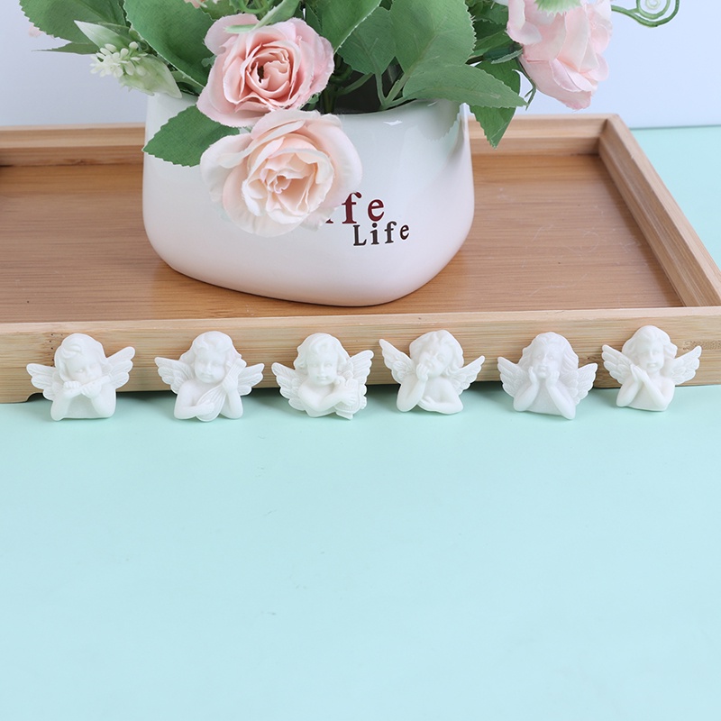 Mô Hình Thiên Thần Mini Bằng Nhựa Resin Trang Trí Nhà Cửa