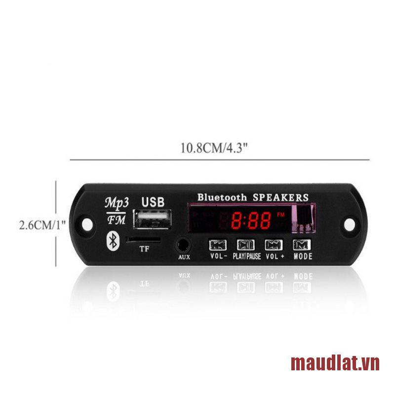 Bảng Mạch Giải Mã Mp3 Bluetooth 5v 12v Cho Xe Hơi