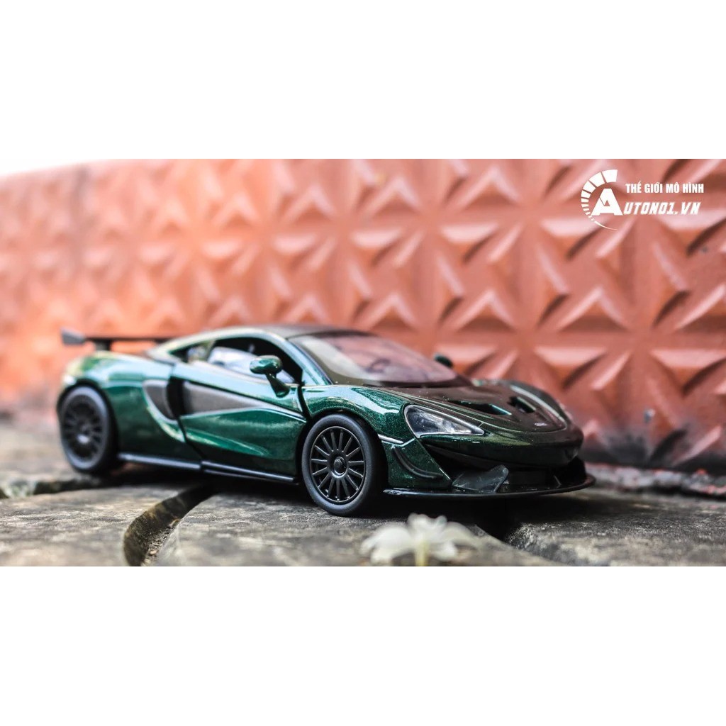 MÔ HÌNH XE MCLAREN 570S GT4 GREEN 1:32 JACKIEKIM 7362