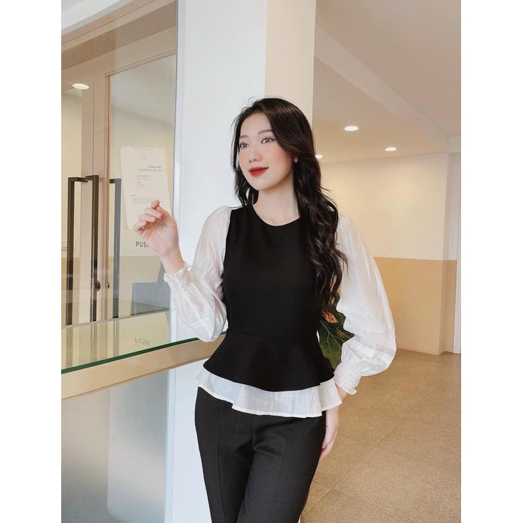 Áo Baby Dài Tay Phối Tơ WeAr WA76