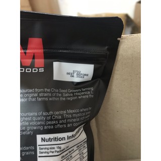 Hạt chia đen Black Bag Chia 500g