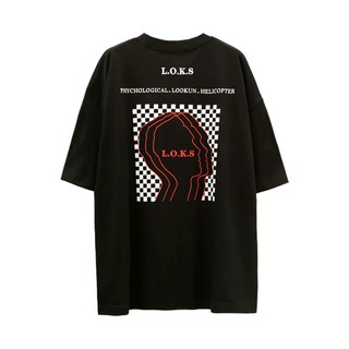 Áo thun Stee L.O.K.S In Black Unisex